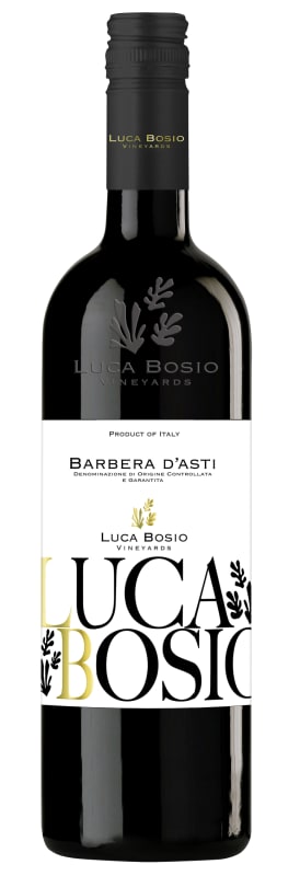 Luca Bosio Barbera d'Asti 2024 Front Bottle Shot