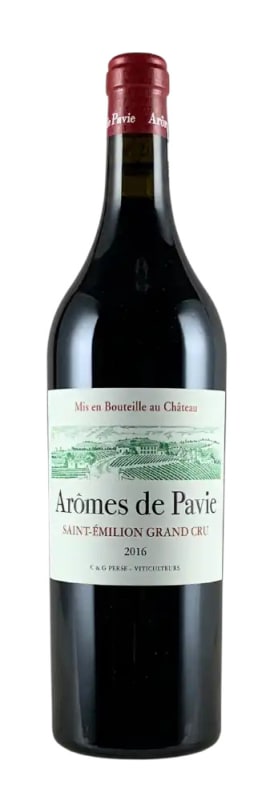 Chateau Pavie Les Aromes de Pavie 2016 Front Bottle Shot