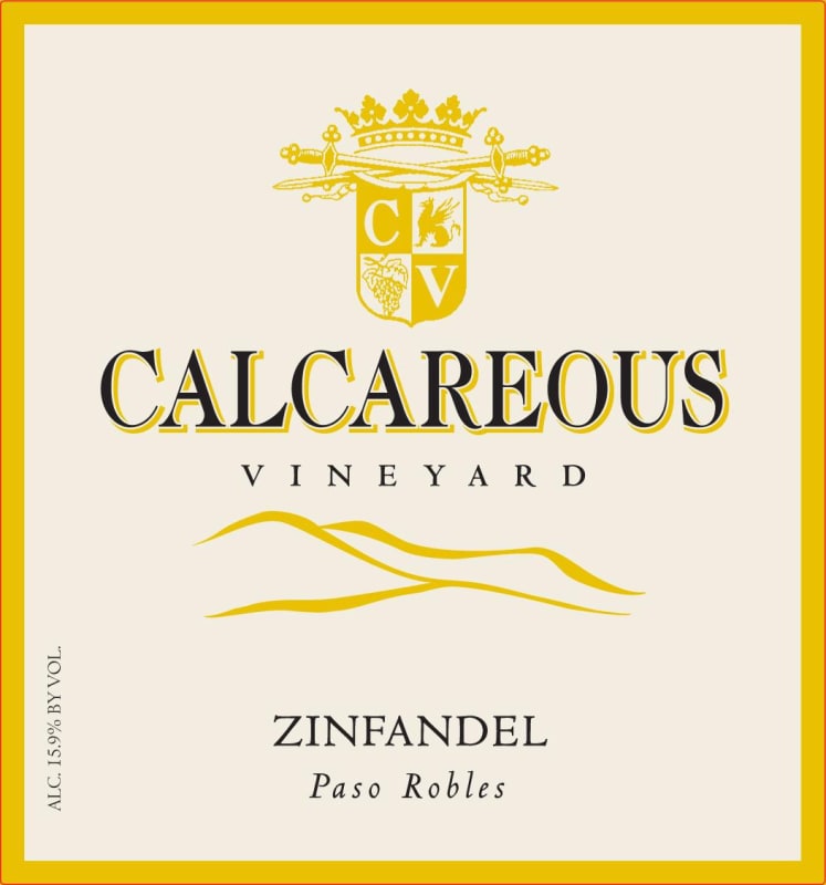 Calcareous Vineyard Zinfandel 2007 Front Label