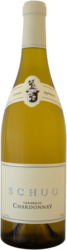Schug Carneros Chardonnay 2017 Front Bottle Shot