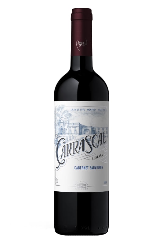 Weinert Carrascal Cabernet Sauvignon 2018 Front Bottle Shot