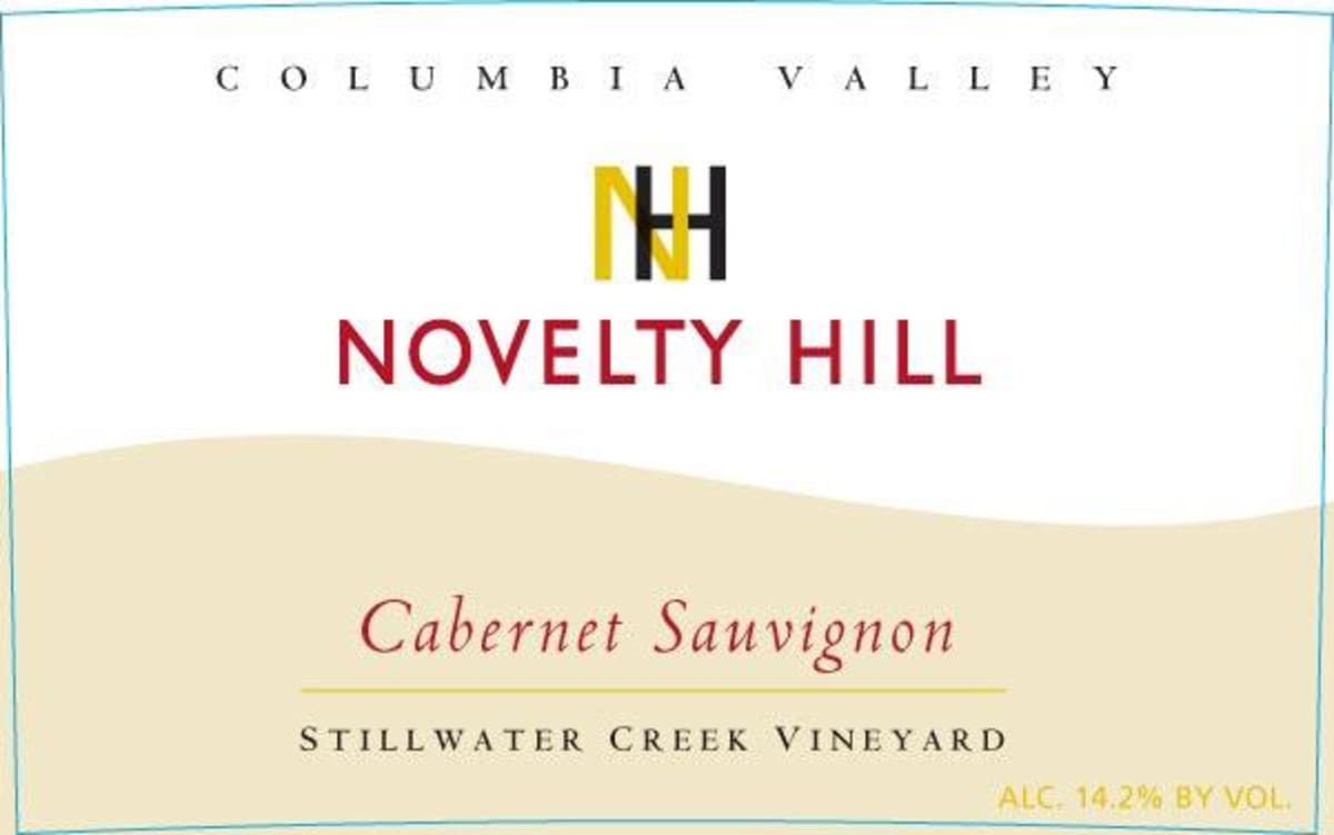 Novelty Hill Stillwater Creek Vineyard Cabernet Sauvignon 2010 Front Label
