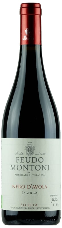 Feudo Montoni Lagnusa Nero d'Avola 2017 Front Bottle Shot