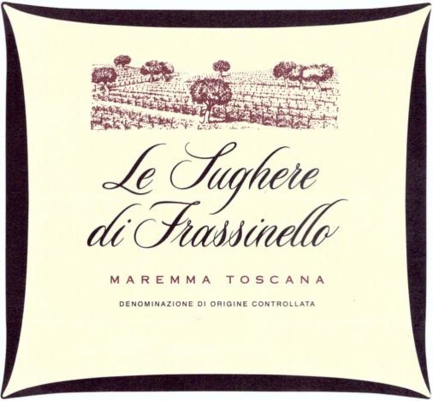Rocca di Frassinello Maremma Toscana Le Sughere di Frassinello 2017 Front Label