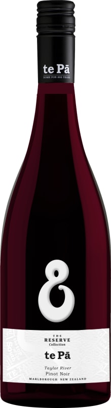 Te Pa Wines Reserve Pinot Noir 2017 Front Bottle Shot