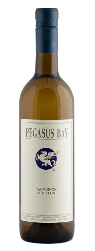 Pegasus Bay Sauvignon Semillon 2018 Front Bottle Shot