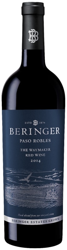 Beringer The Waymaker Red Blend 2014 Front Bottle Shot