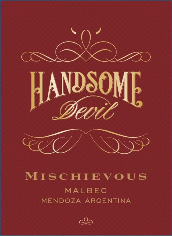 Handsome Devil Malbec 2017 Front Label