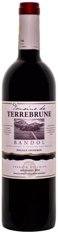Domaine de Terrebrune Bandol Rouge 2017 Front Bottle Shot
