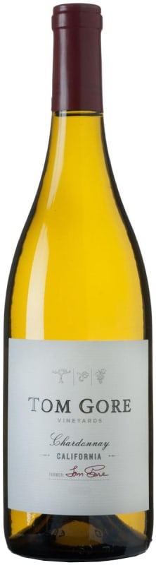 Tom Gore Chardonnay 2015 Front Bottle Shot