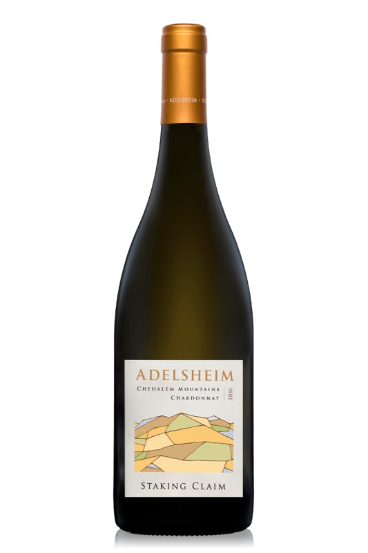 Adelsheim Staking Claim Chardonnay 2016 Front Bottle Shot