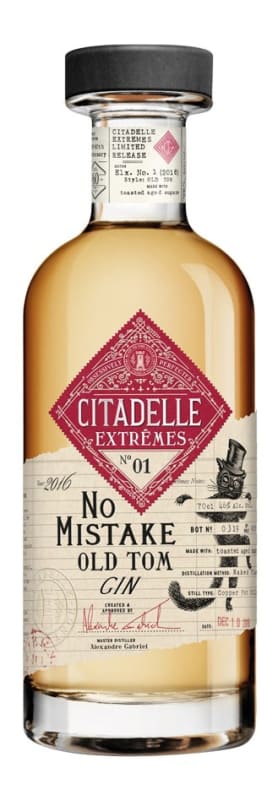 Citadelle No Mistake Old Tom Gin Front Bottle Shot