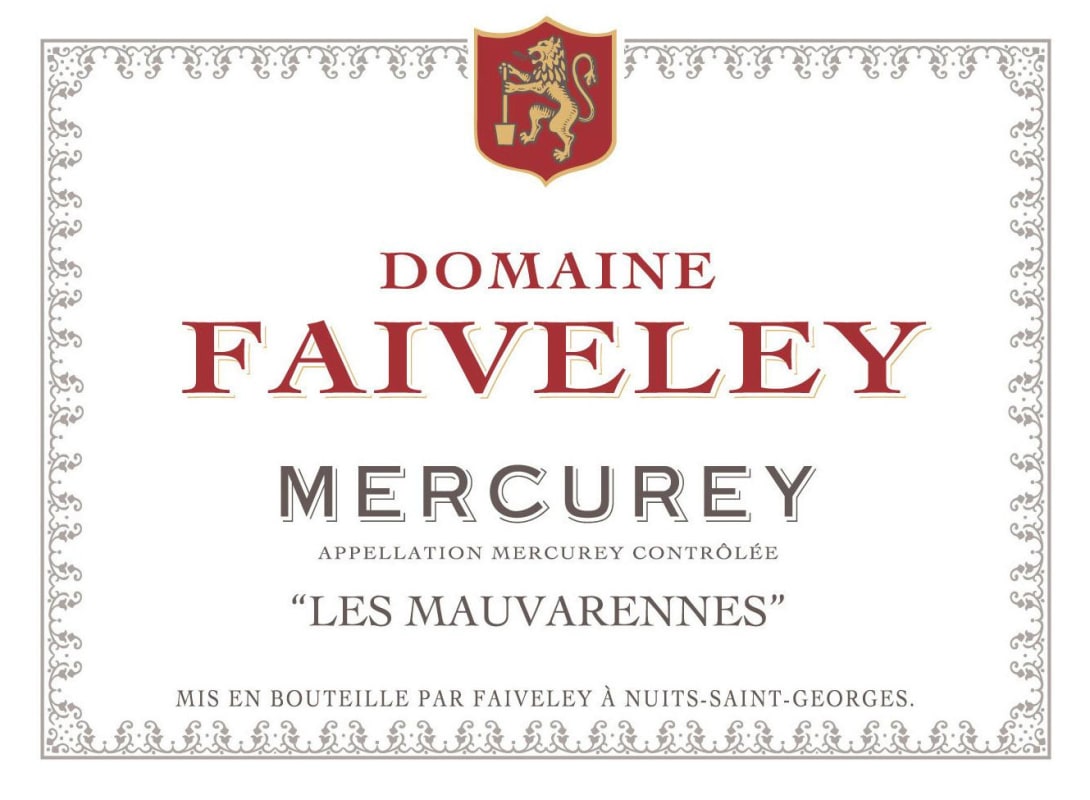 Faiveley Mercurey Les Mauvarennes 2014 Front Label