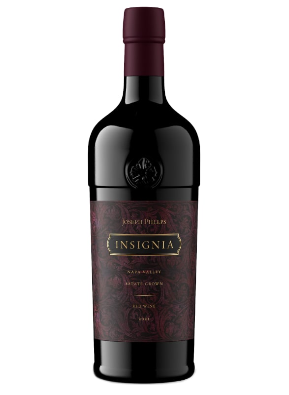 Joseph Phelps Insignia 2021 Front Bottle Shot