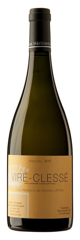 Heritiers du Comte Lafon Vire-Clesse 2015 Front Bottle Shot
