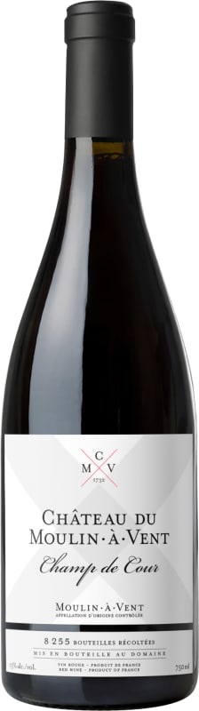 Chateau du Moulin-a-Vent Champ de Cour 2021 Front Bottle Shot