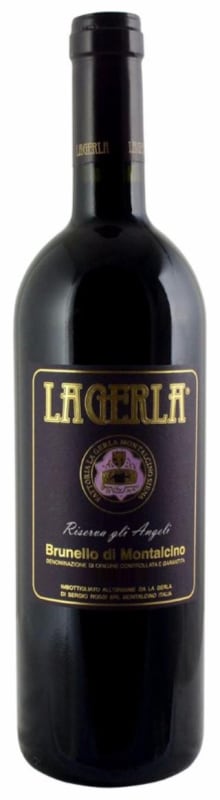 La Gerla Brunello di Montalcino Riserva Gli Angeli 2011 Front Bottle Shot