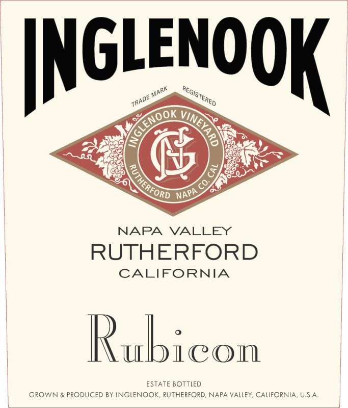 Inglenook Rubicon (375ML half-bottle) 2018 Front Label