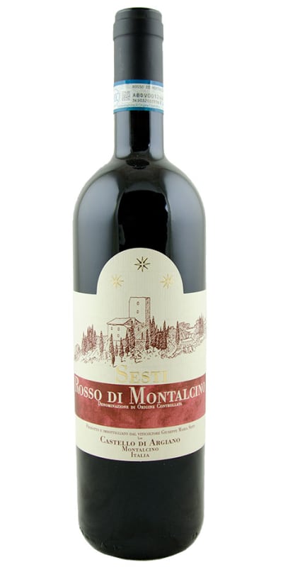 Sesti Rosso di Montalcino 2021 Front Bottle Shot
