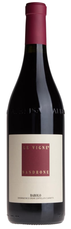 Sandrone Barolo Le Vigne 2018 Front Bottle Shot
