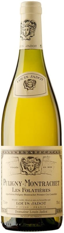 Louis Jadot Puligny-Montrachet Les Folatieres 2016 Front Bottle Shot