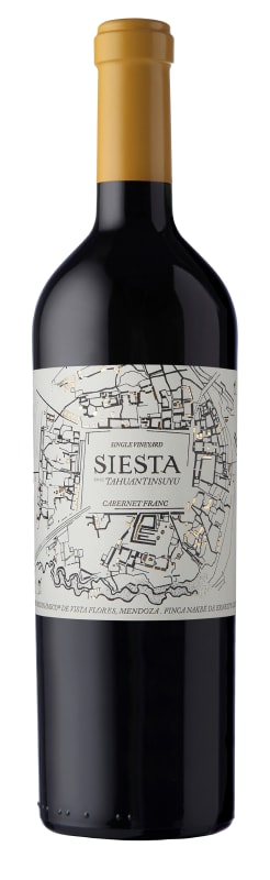 Siesta Cabernet Franc 2018 Front Bottle Shot
