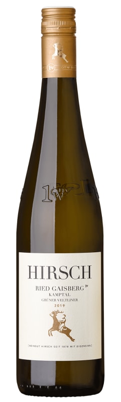Weingut Hirsch Ried Kammern Gaisberg Erste Lage Gruner Veltliner 2019 Front Bottle Shot