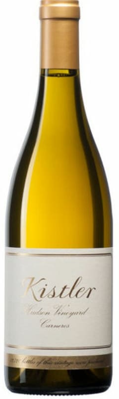 Kistler Vineyards Hudson Chardonnay 2018 Front Bottle Shot