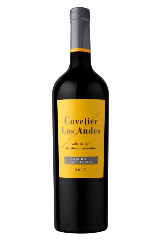 Cuvelier Los Andes Cabernet Sauvignon 2017 Front Bottle Shot