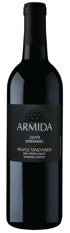 Armida Maple Vineyard Zinfandel 2019 Front Bottle Shot
