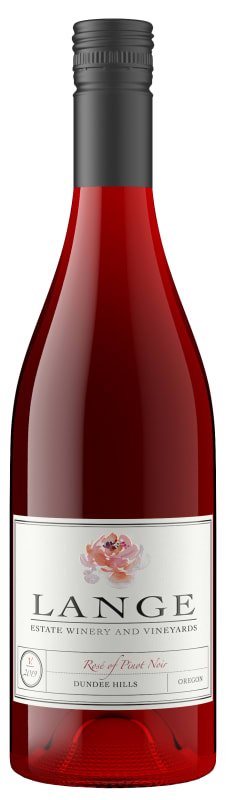 Lange Winery Rose of Pinot Noir 2019 Front Bottle Shot