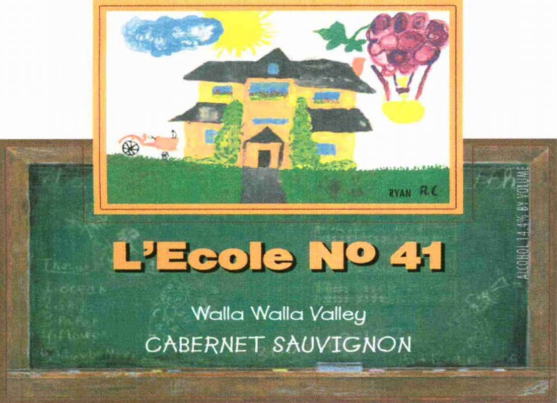 L'Ecole 41 Walla Walla Valley Cabernet Sauvignon 2006 Front Label