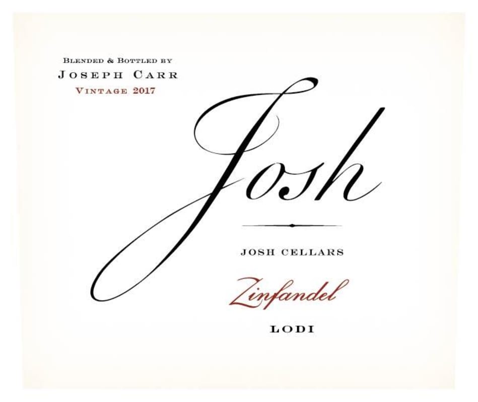 Josh Cellars Zinfandel 2017 Front Label