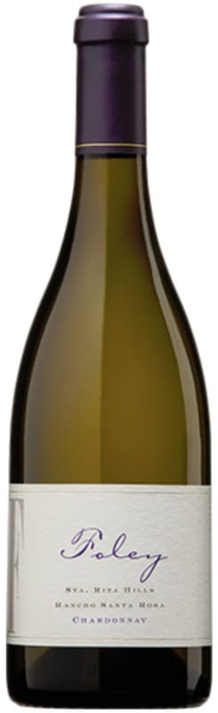 Foley Estate Winery Sta. Rita Hills Chardonnay 2015 Front Bottle Shot