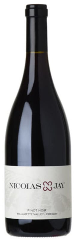 Nicolas-Jay Willamette Valley Pinot Noir 2018 Front Bottle Shot