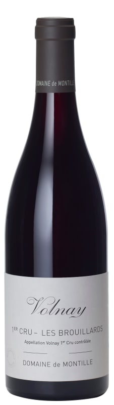 Domaine de Montille Volnay Les Brouillards Premier Cru 2018 Front Bottle Shot
