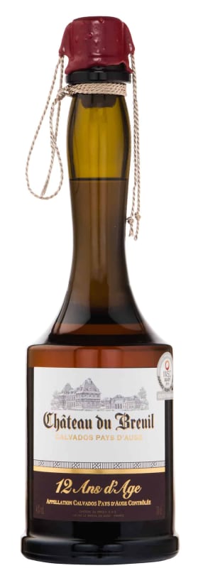 Chateau du Breuil 12 Year Calvados Front Bottle Shot