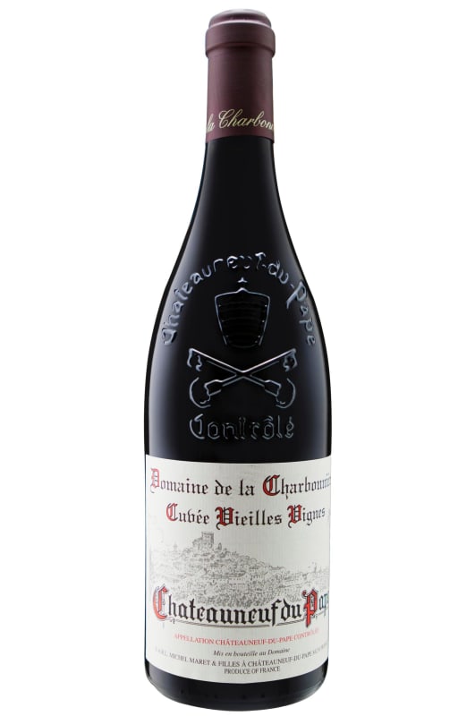 Domaine de la Charbonniere Chateauneuf-du-Pape Vieilles Vignes 2022 Front Bottle Shot