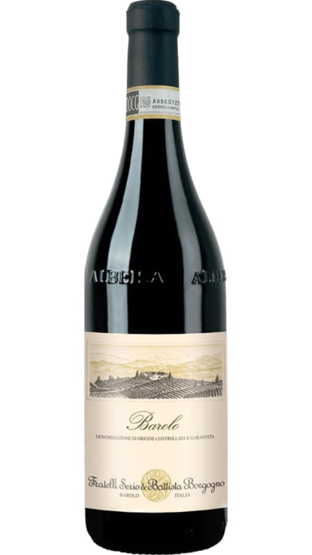 Serio & Battista Borgogno Barolo 2021 Front Bottle Shot