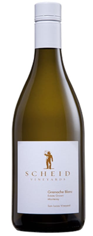 Scheid Vineyards Grenache Blanc 2014 Front Bottle Shot