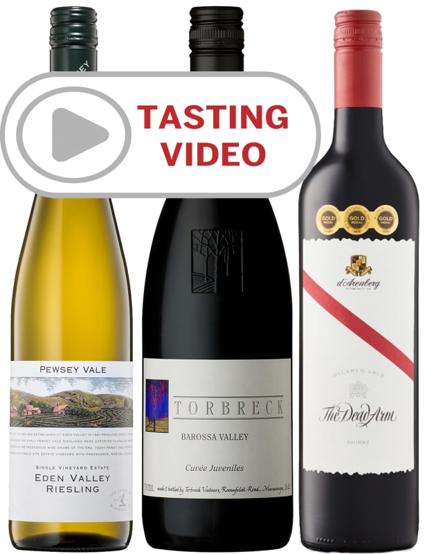 Icons of Australian Wine Trio with Tasting Video Gift Product Image