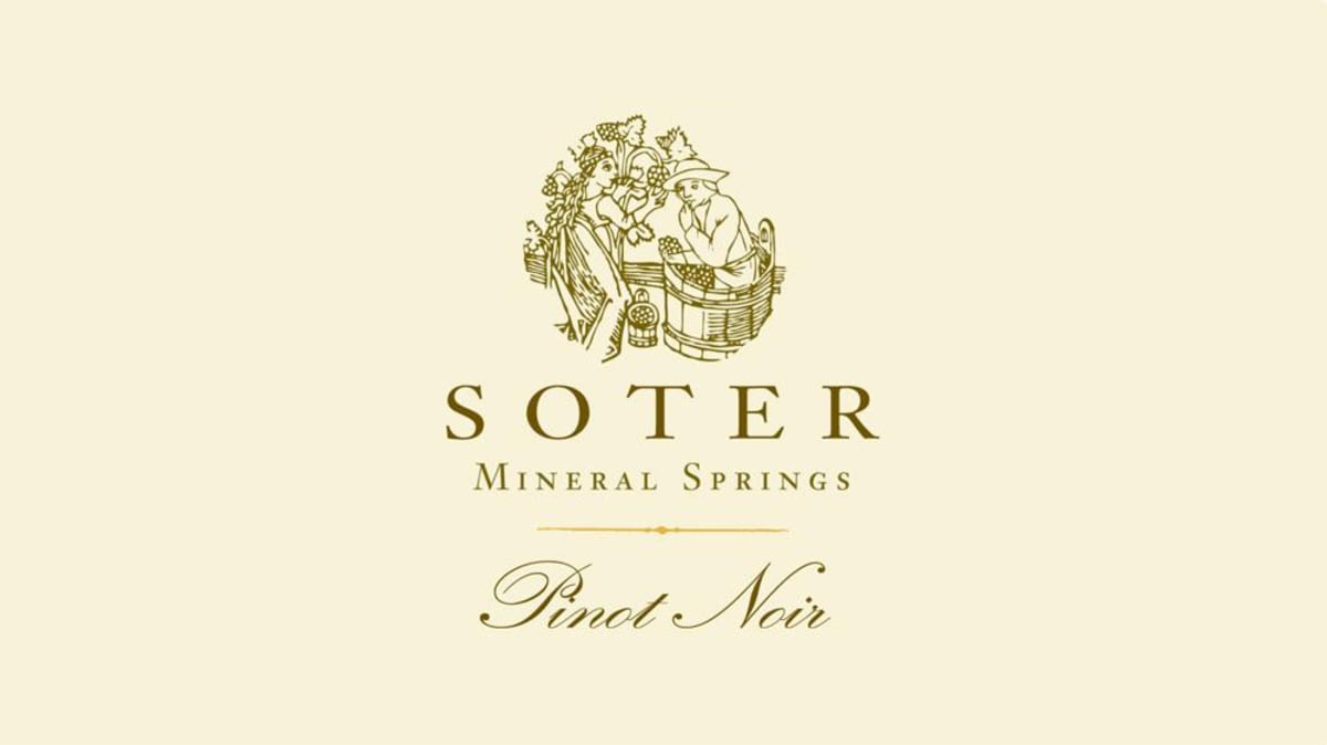 Soter Vineyards Mineral Springs Pinot Noir 2008 Front Label