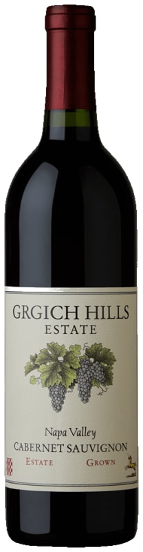 Grgich Hills Estate Cabernet Sauvignon (375ML half-bottle) 2016 Front Bottle Shot
