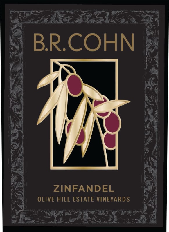 B.R. Cohn Olive Hill Estate Zinfandel 2015 Front Label