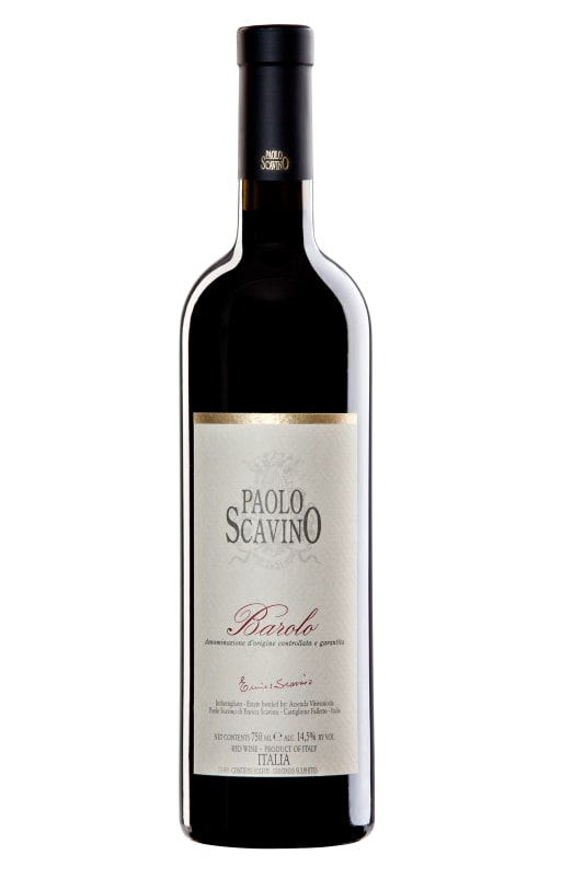Paolo Scavino Barolo 2019 Front Bottle Shot