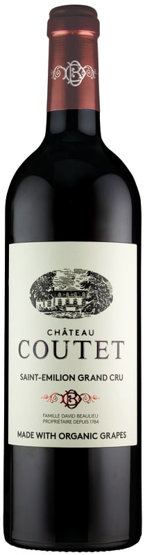 Chateau Coutet St. Emilion 2020 Front Bottle Shot