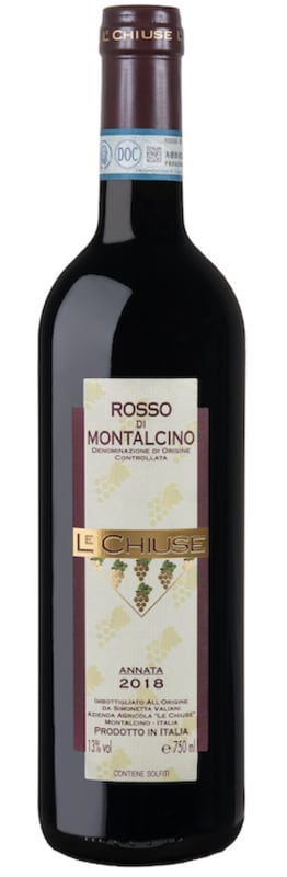Le Chiuse Rosso di Montalcino 2019 Front Bottle Shot