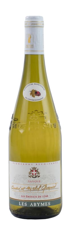 Andre & Michel Quenard Savoie Blanc Les Abymes 2018 Front Bottle Shot