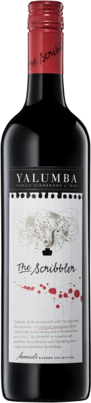 Yalumba The Scribbler 2015 Front Bottle Shot