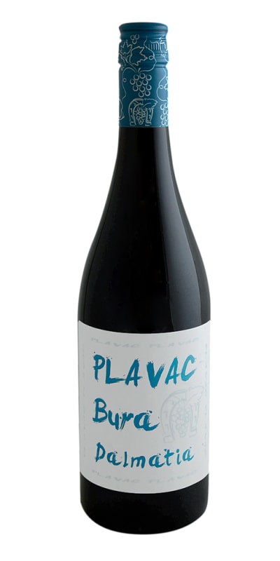 Bura-Mrgudic Plavac Fresh 2022 Front Bottle Shot